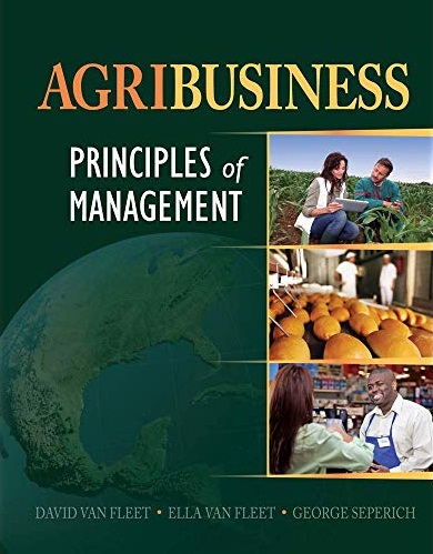 AGRIBUSINESS PRINCIPLES of MANAGEMENT