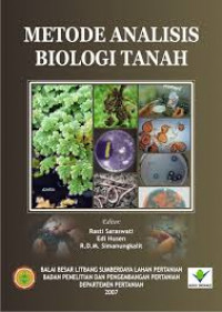 METODE ANALISIS BIOLOGI TANAH